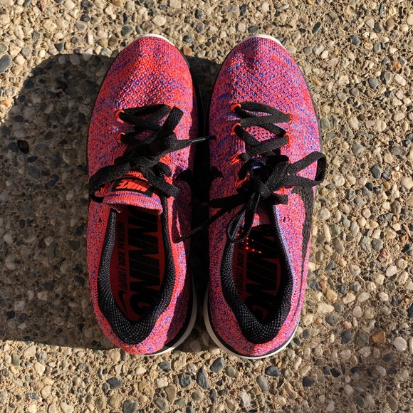 Woman’s Nike fly knit lunar 3 orange - Picture 4 of 6